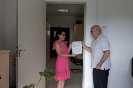 Neste mês de junho estão sendo contratados (as) os Professores Ma. Luanna Cardoso Oliveira, pertencente ao povo Arapiun, e o Me. Raimundo Abimael Ferreira dos Santos, pertencente ao povo Munduruku.