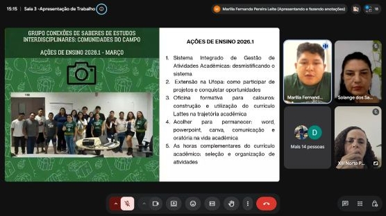 Nos dias 10 e 11 de setembro ocorreu o maior encontro regional do Programa de Educação Tutorial da região Norte do Brasil.