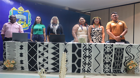 A Universidade Federal do Oeste do Pará (UFOPA), SECAD/MEC, Instituto de Formação Interdisciplinar e Intercultural (IFII), Instituto de Ciências da Educação (ICED) e Conselho Indígena Tapajós e Arapiun (CITA), estão realizando em Santarém o Encontro de Saberes e Educação Escolar Indígena do Oeste do Pará., nos dias 05 a 07 de janeiro de 2026, no auditório da UFOPA Campus Tapajós